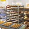 20 Tier Heavy Duty Aluminum Pan Rack Frame with Swivel 4 Wheels and Open Shelves